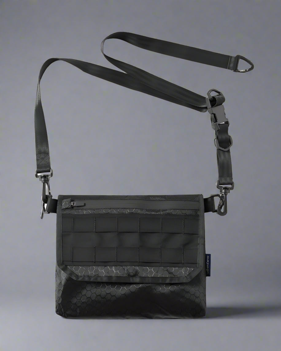 Sac à bandoulière noir chic -  sac léger - Sac à bandoulière noir chic avec ajustement parfait