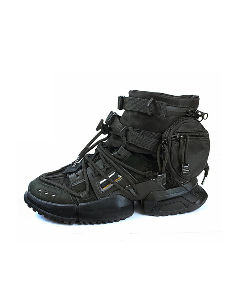 Sac à bandoulière noir chic -  techwear - Sac à bandoulière noir chic pour le techwear