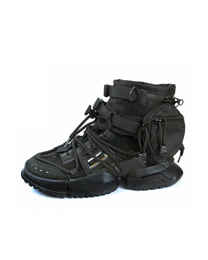 Sac à bandoulière noir chic -  techwear - Sac à bandoulière noir chic pour le techwear