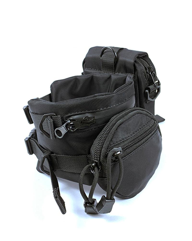 Sac à bandoulière noir chic -  techwear - Sac à bandoulière noir chic pour le techwear