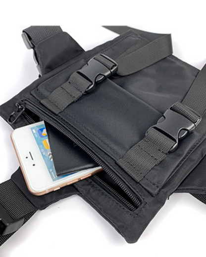 Sac bandoulière noir élégant -  accessoire quotidien - Sac bandoulière noir pratique et élégant pour tous les jours