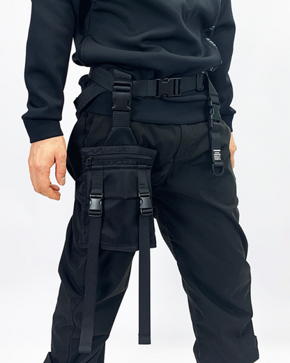Sac bandoulière noir élégant -  sac élégant - Sac bandoulière noir pratique et élégant pour tous les jours
