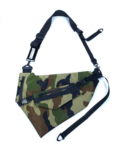 Sac à bandoulière noir multi-usages - sac bandoulière - Sac à bandoulière noir polyvalent pour toutes vos activités