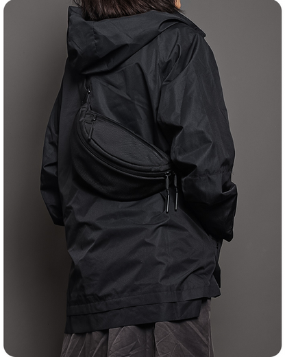 Sac à bandoulière prêt pour la ville -  accessoire quotidien - Sac à bandoulière en nylon pour un style dynamique