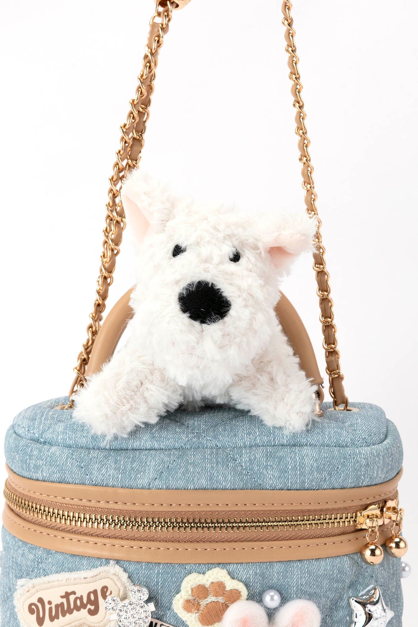 Sac bandoulière sur le thème des chiens - sac bandoulière - Sac bandoulière chien : élégance et praticité au quotidien