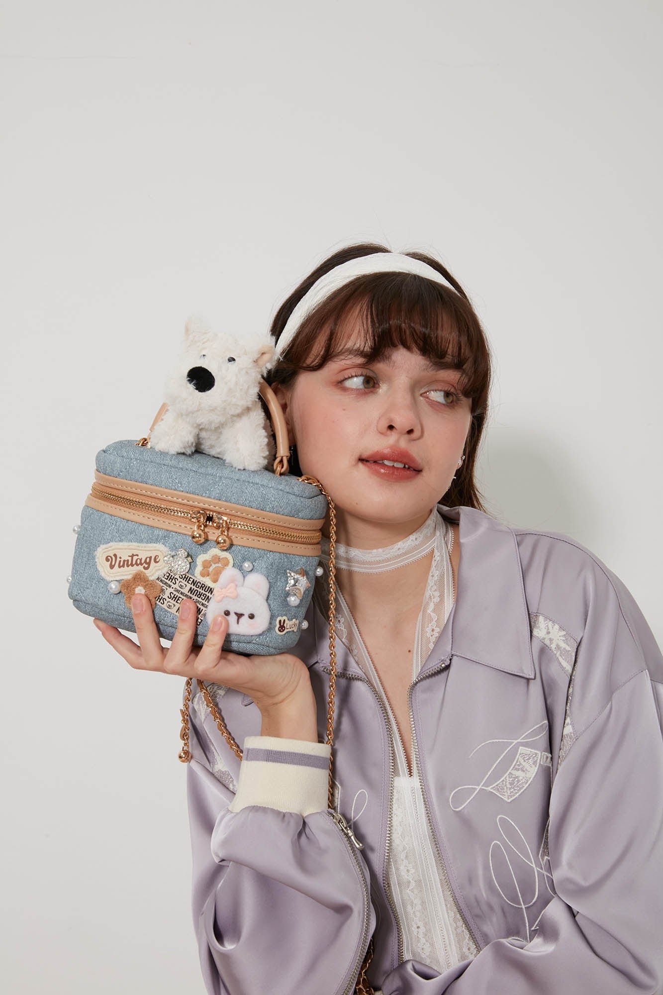 Sac bandoulière sur le thème des chiens -  sac pour usage quotidien - Sac bandoulière chien : élégance et praticité au quotidien