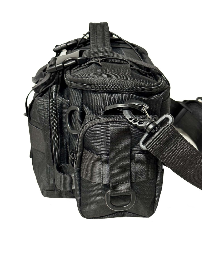 Sac à bandoulière tactique de l'explorateur -  sac noir - Sac à bandoulière tactique pour un quotidien pratique
