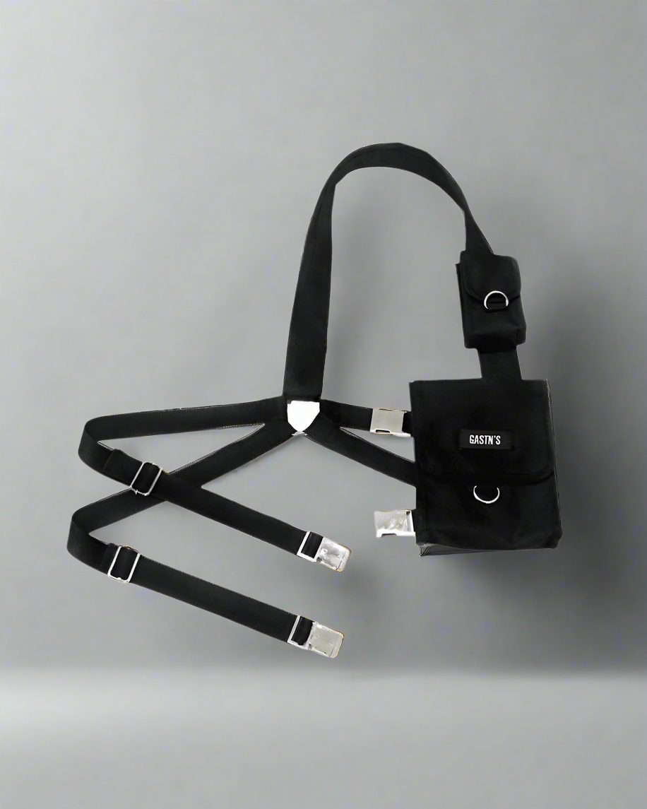 Sac à bandoulière urbain polyvalent - sac bandoulière - Sac à bandoulière urbain noir avec sangle réglable