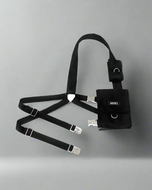 Sac à bandoulière urbain polyvalent - sac bandoulière - Sac à bandoulière urbain noir avec sangle réglable