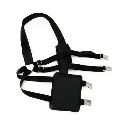 Sac à bandoulière urbain polyvalent - sac bandoulière - Sac à bandoulière urbain noir avec sangle réglable