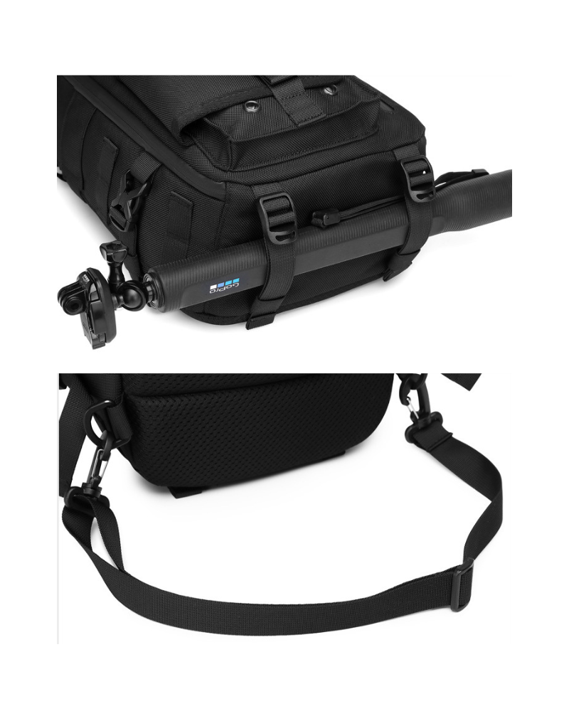 Sac de poitrine aventure tout temps -  accessoires d'aventure - Sac de poitrine imperméable pour toutes vos aventures