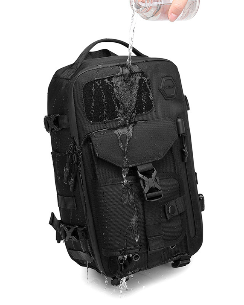 Sac de poitrine aventure tout temps -  sac techwear - Sac de poitrine imperméable pour toutes vos aventures