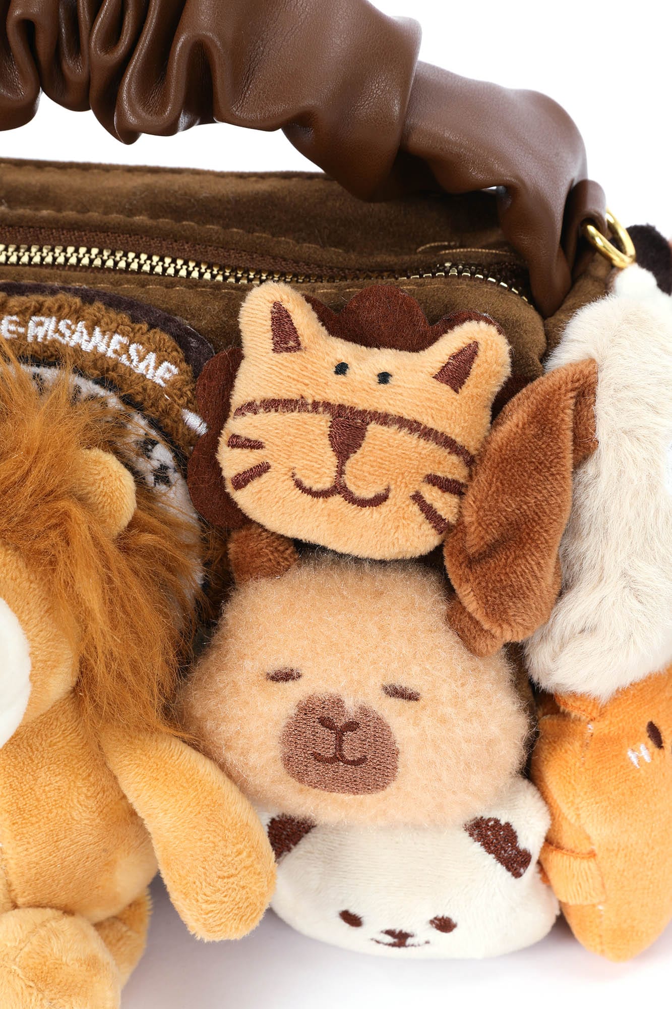 Sac de transport pour animaux en peluche charmant -  sac de transport élégant