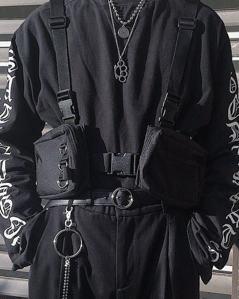 Sac à dos compact multi-usage - sac à dos - Sac à dos compact noir avec bandoulière ajustable