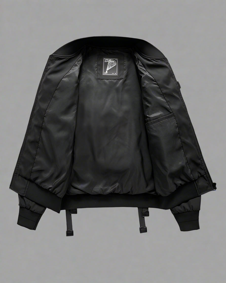 Sac à dos hybride transformateur - veste noire - Sac à dos hybride transformateur : pratique et stylé