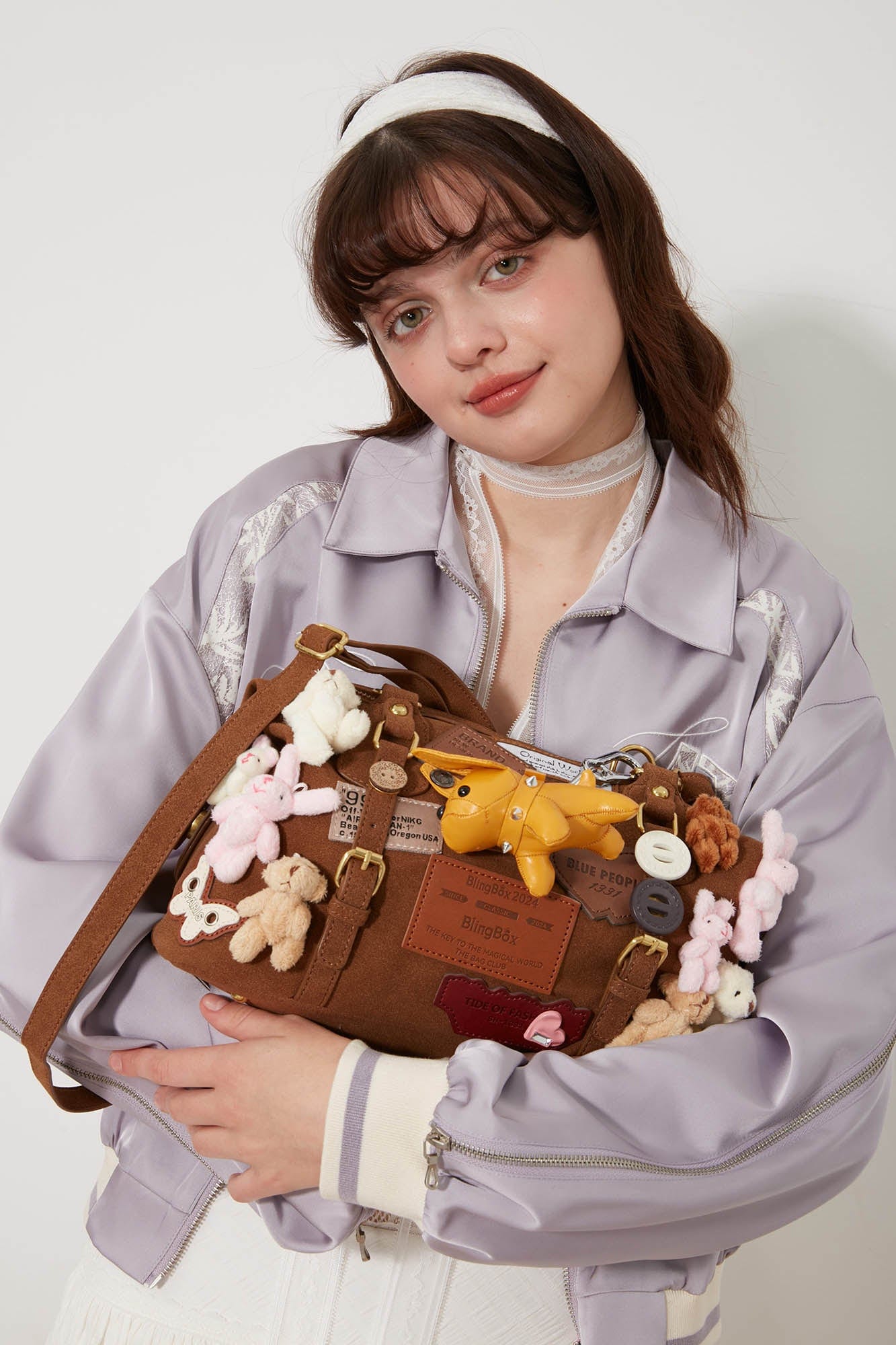 Sac à Dos Éléphant Charmant -  style - Sac à Dos Éléphant avec Détails en Peluche