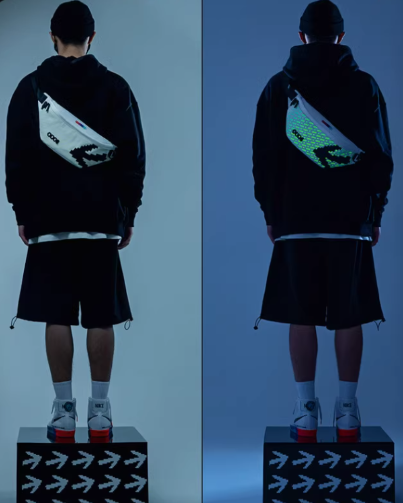 Sac à dos réfléchissant urbain -  urbain - Sac à dos urbain réfléchissant pour vos sorties nocturnes