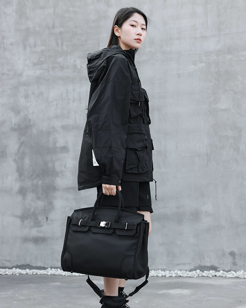 Sac à dos tech tout-en-un -  accessoires techwear - Sac à dos tech pratique et élégant pour le streetwear