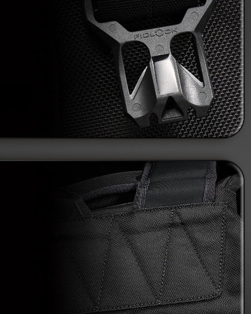 Sac à dos urbain prêt pour l'aventure - sac tridimensionnel - Sac à dos urbain imperméable pour le techwear