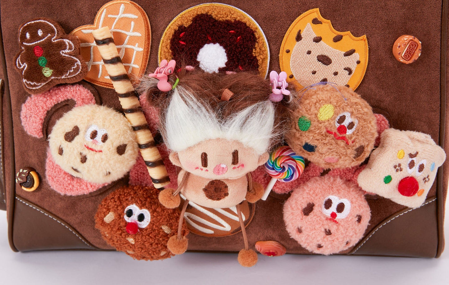 Sac en Peluche Adorable -  accessoire suède - Sac en Peluche Adorable au Design Gourmand et Pratique