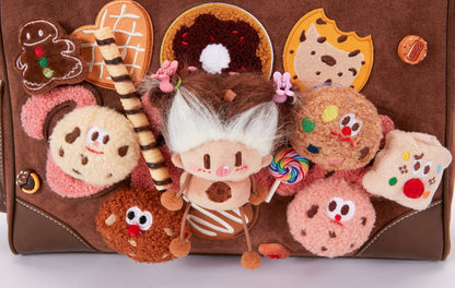 Sac en Peluche Adorable -  accessoire suède - Sac en Peluche Adorable au Design Gourmand et Pratique