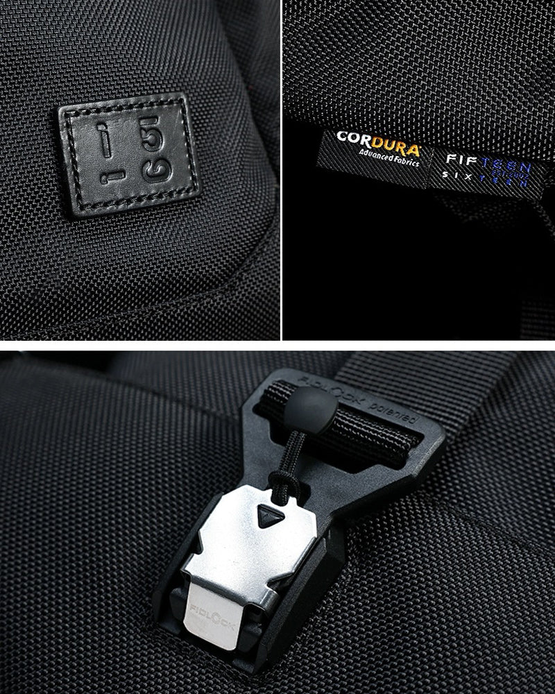 Sac Explorateur Étanche et Élégant -  sac noir - Sac Explorateur Étanche pour vos Aventures Quotidiennes