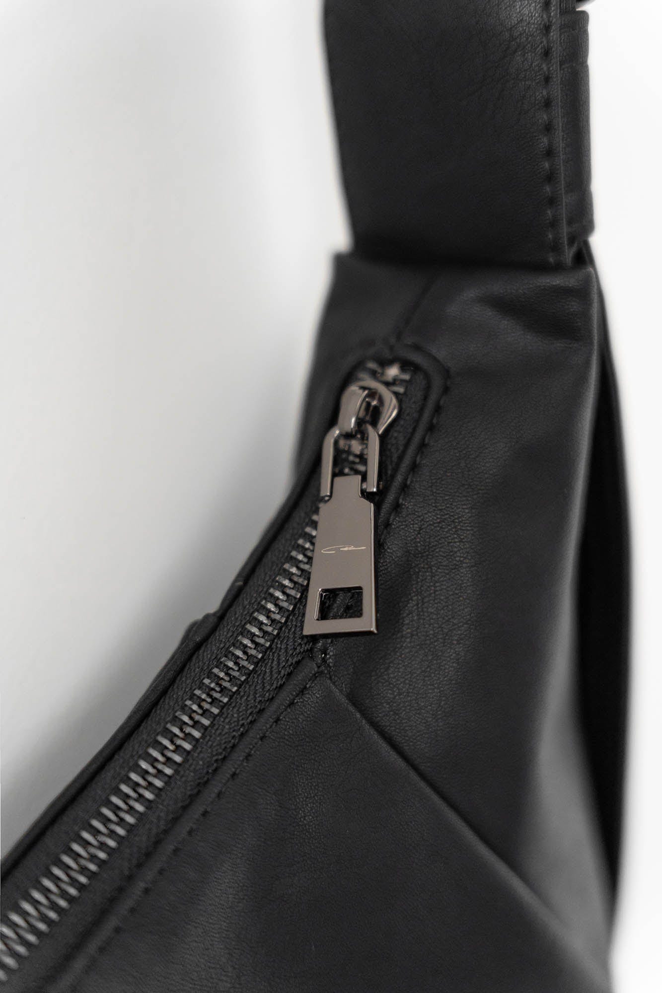 Sac fourre-tout en cuir ciré plissé élégant -  sac fourre-tout - Sac fourre-tout en cuir ciré plissé pour un style élégant