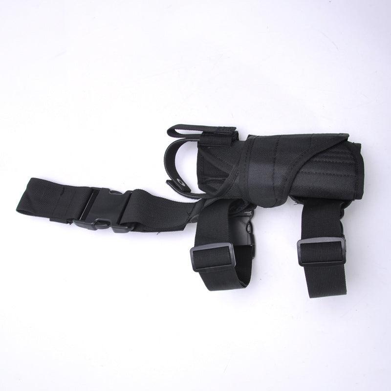 Sac à jambes et sangle multi-usages -  techwear - Sac à jambes noir résistant et polyvalent