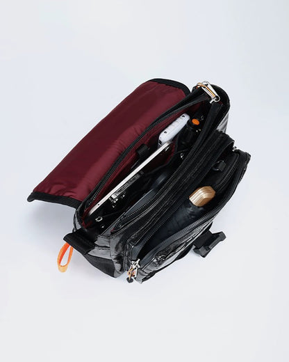 Sac Messager Magnétique Étanche -  sac en X-pac - Sac Messager Étanche aux Caractéristiques Techwear