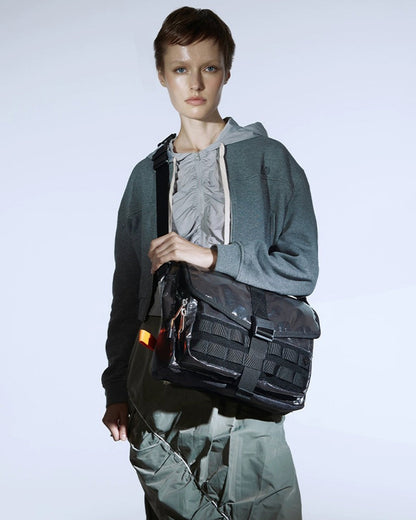 Sac Messager Magnétique Étanche - sac messager - Sac Messager Étanche aux Caractéristiques Techwear