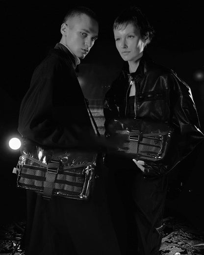 Sac Messager Magnétique Étanche -  sac étanche - Sac Messager Étanche aux Caractéristiques Techwear