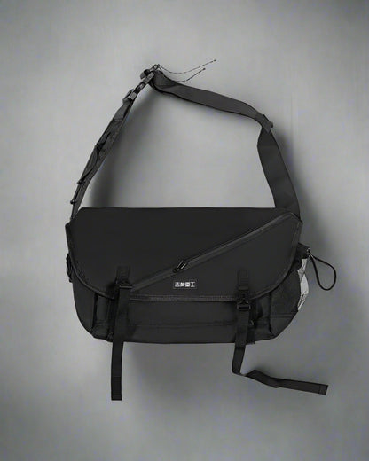 Sac Messenger Urbain Polyvalent - sac à dos élégant - Sac Messenger Urbain Polyvalent au Design Unique