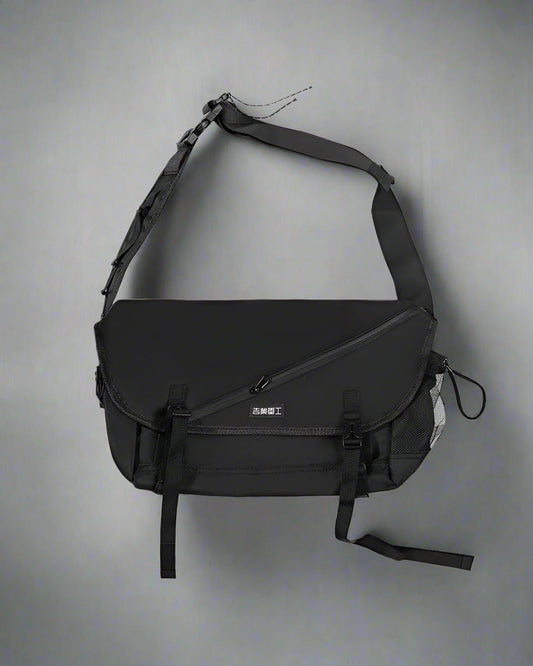 Sac Messenger Urbain Polyvalent - sac à dos élégant - Sac Messenger Urbain Polyvalent au Design Unique