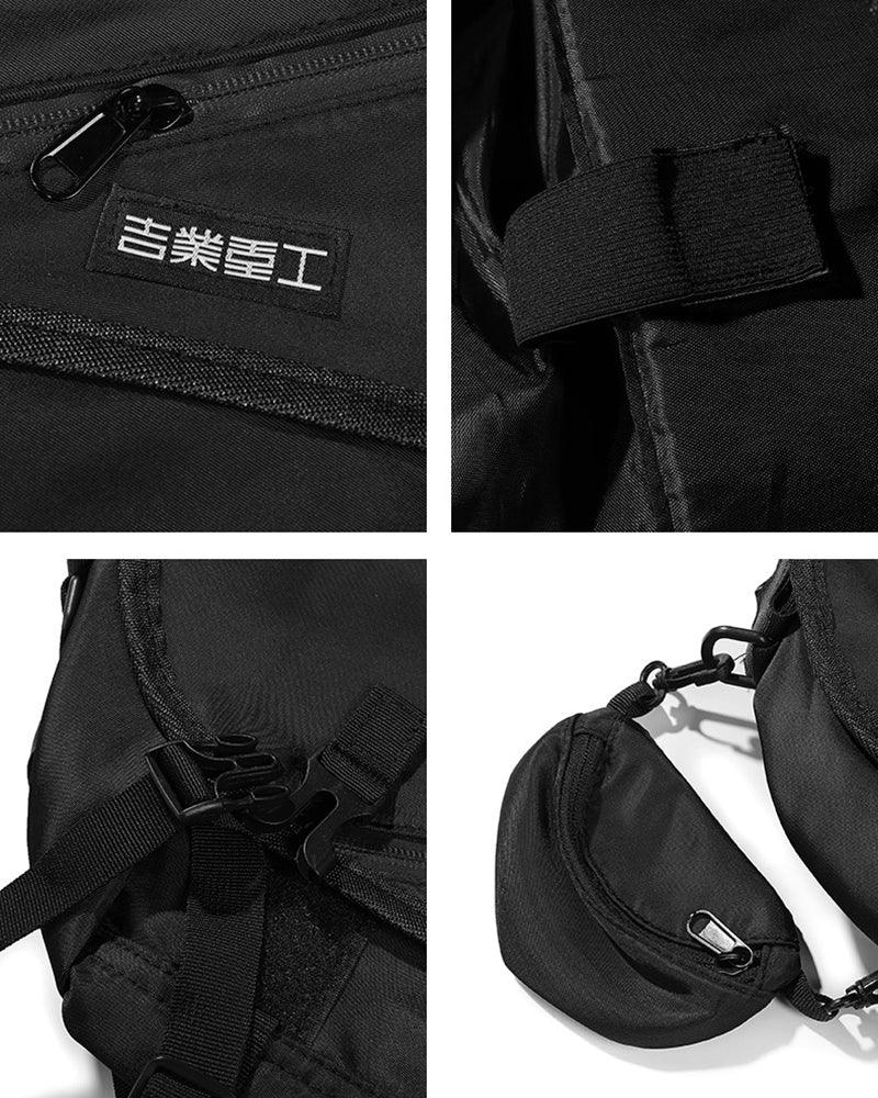 Sac Messenger Urbain Polyvalent - sac techwear - Sac Messenger Urbain Polyvalent au Design Unique