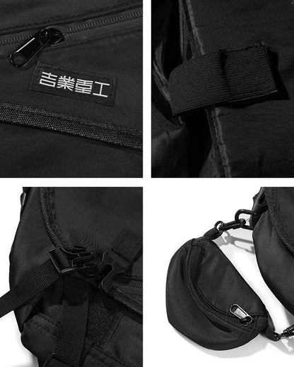 Sac Messenger Urbain Polyvalent - sac techwear - Sac Messenger Urbain Polyvalent au Design Unique
