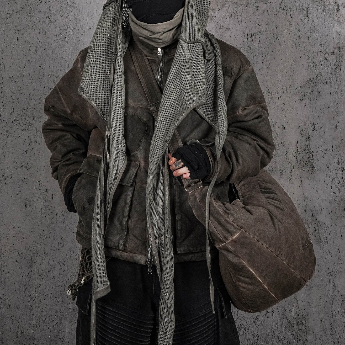 Sac Nomade Vintage Crescent - sac en coton - Sac Nomade Vintage en Forme de Croissant