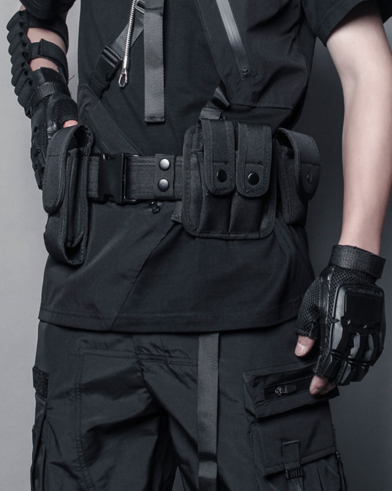 Sac à taille ultime 9 pièces -  accessoires streetwear - Sac à taille polyvalent 9 pièces pour explorateurs urbains