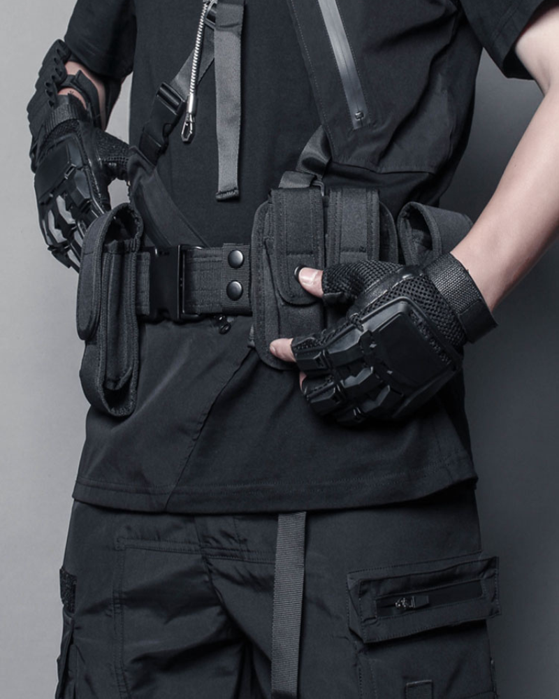 Sac à taille ultime 9 pièces -  accessoires techwear - Sac à taille polyvalent 9 pièces pour explorateurs urbains