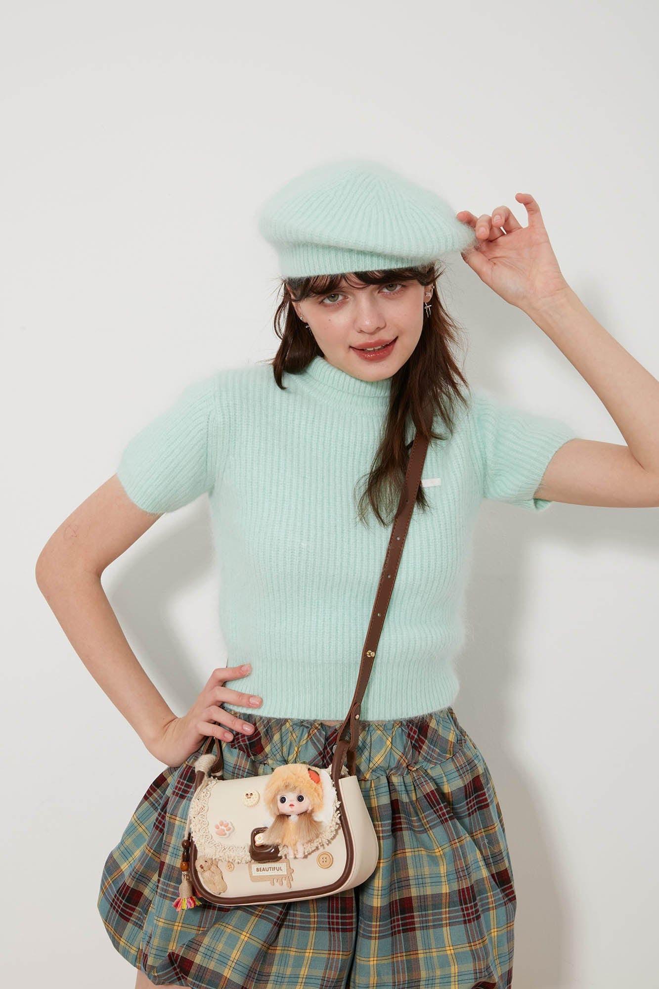 Sacoche de Poupée Fée Fantaisiste - sac à dos vintage - Sacoche de poupée fée fantaisiste au style vintage