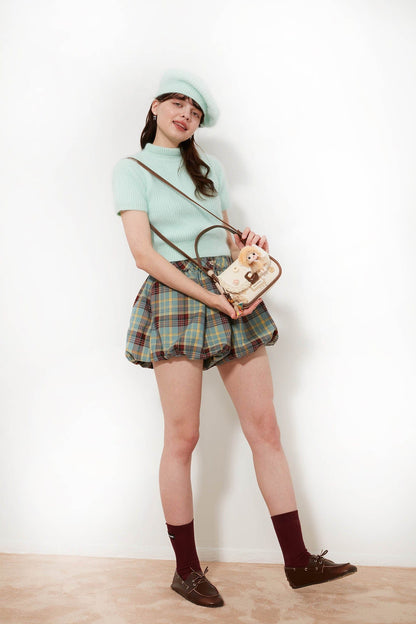 Sacoche de Poupée Fée Fantaisiste -  sac fantaisiste - Sacoche de poupée fée fantaisiste au style vintage