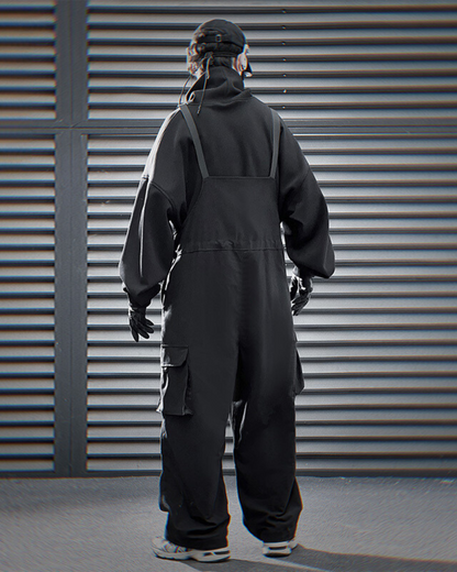 Salopette Utilitaire Polyvalente -  mode utilitaire - Salopette Utilitaire Polyvalente pour Tous les Styles