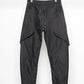 Pantalons Cargo Patchwork Noir Chic