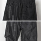 Pantalons Cargo Patchwork Noir Chic
