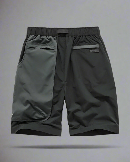 Shorts cargo à double couche tout temps - shorts fonctionnels - Shorts cargo tout temps pour le plein air