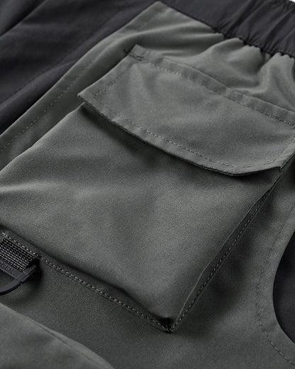 Shorts cargo à double couche tout temps - shorts fonctionnels - Shorts cargo tout temps pour le plein air