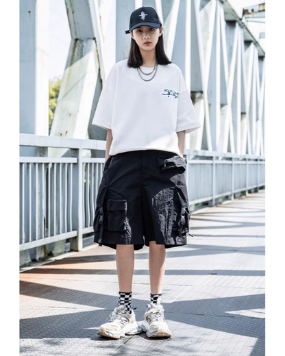 Shorts Cargo d'Été Ultra Rapide à Séchage -  vêtements d'été - Shorts Cargo d'Été à Séchage Rapide pour Homme