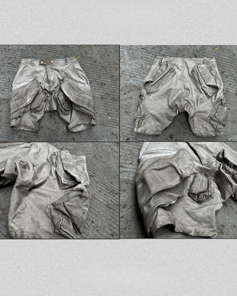 Shorts Cargo Essentiels de l'Explorateur -  gris - Shorts Cargo Essentiels pour une Exploration Stylée