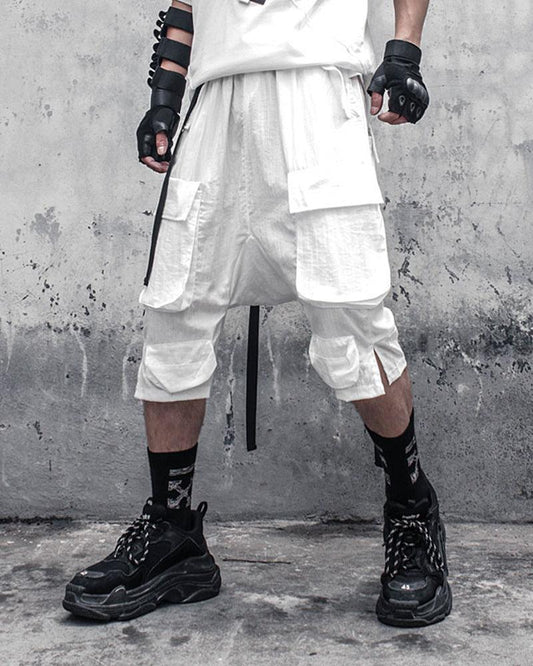 Shorts Cargo Longs Polyvalents - shorts - Shorts Cargo Longs pour un Style Urbain et Fonctionnel