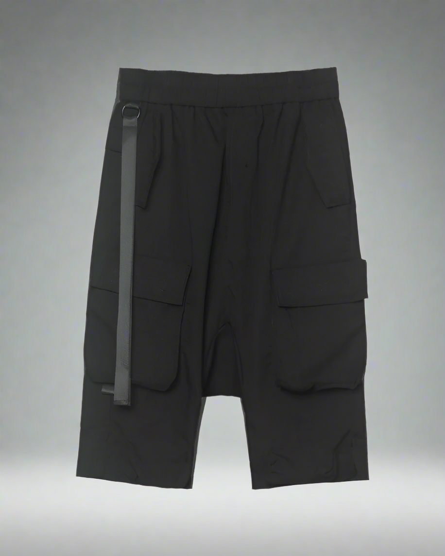 Shorts Cargo Longs Polyvalents -  techwear - Shorts Cargo Longs pour un Style Urbain et Fonctionnel