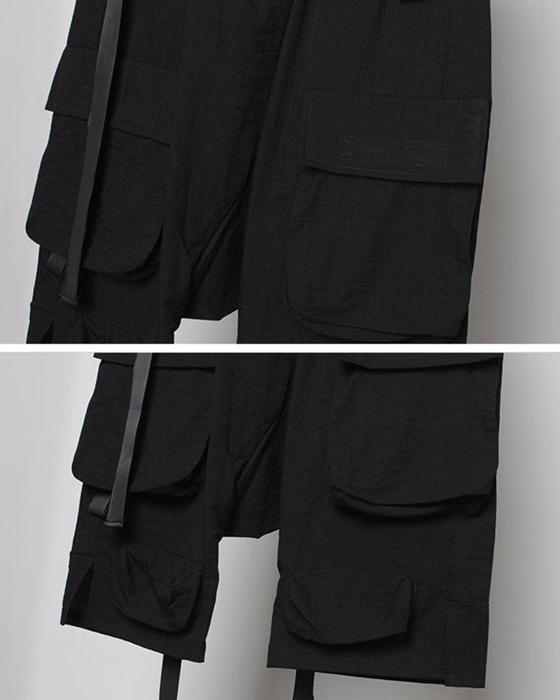 Shorts Cargo Longs Polyvalents -  cargo - Shorts Cargo Longs pour un Style Urbain et Fonctionnel